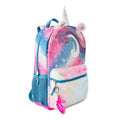 Wonder Nation Girls 17" Laptop Backpack Sparkle Unicorn Teal Sea Pink