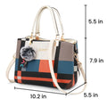 Womens Purses and Handbags Shoulder Bag Ladies Designer Satchel Messenger Tote Bag(white)