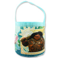 Moana Girls Collapsible Nylon Gift Basket Bucket Toy Storage Bag B20MA46784