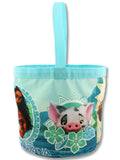 Moana Girls Collapsible Nylon Gift Basket Bucket Toy Storage Bag B20MA46784