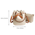 JMXIANG 1 Set of Drawstring Bucket Bag Stylish Messenger Bag Storage Bag Shoulder Bag