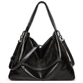 HONGLONG Fashion Ladies Handbags Vintage Tote Bag Pu Leather Large Capacity Shoulder Bag For Women